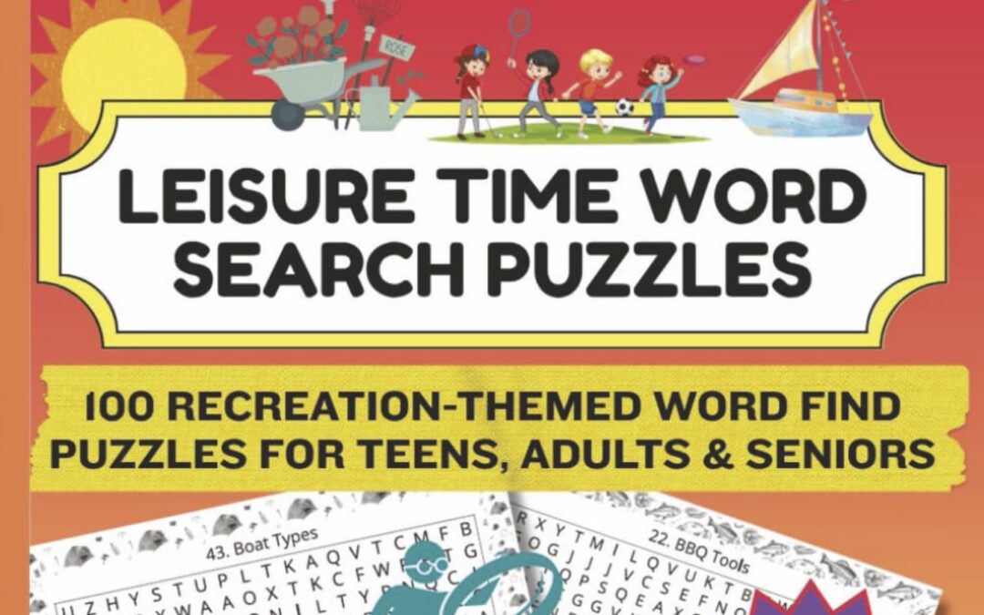 Leisure Time Large Print Word Search – 100 Puzzles