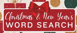 Christmas & New Year’s Word Search Volume 1