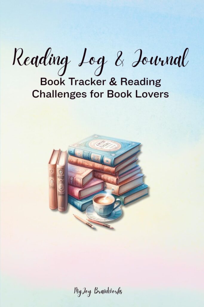 Reading Log & Journal. Don't forget a book. Purchase on Amazon. 