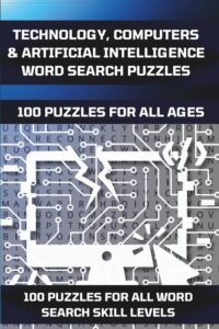 Computers & Tech Word Search 100 Puzzles Cover