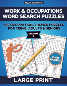 Work & Occupations Vol 2 Word Search Cover