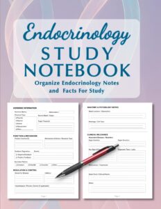 Endocrinology Study Notebook Cover
